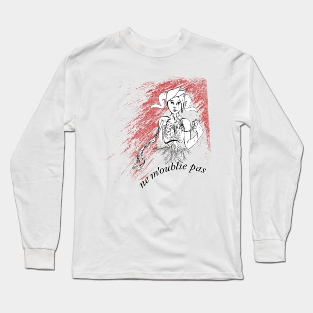 Don't Forget Me Long Sleeve T-Shirt by ShiftyShrike